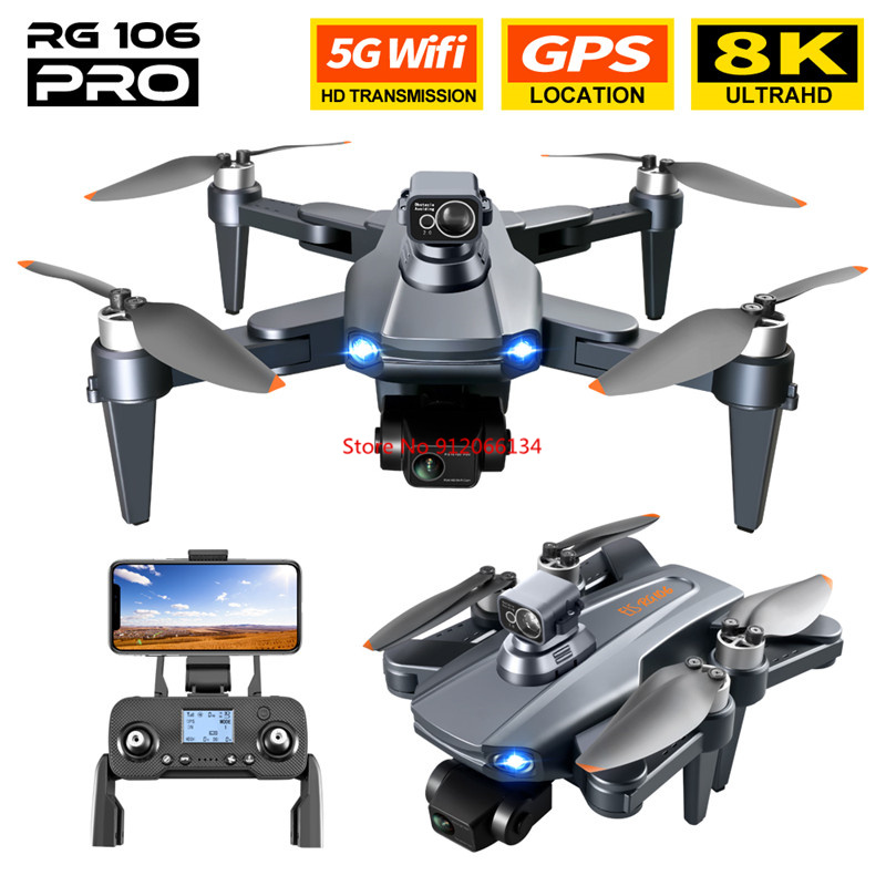 Drone Gimbal Brushless - 8K ESC Camera GPS Obstacle Avoidance