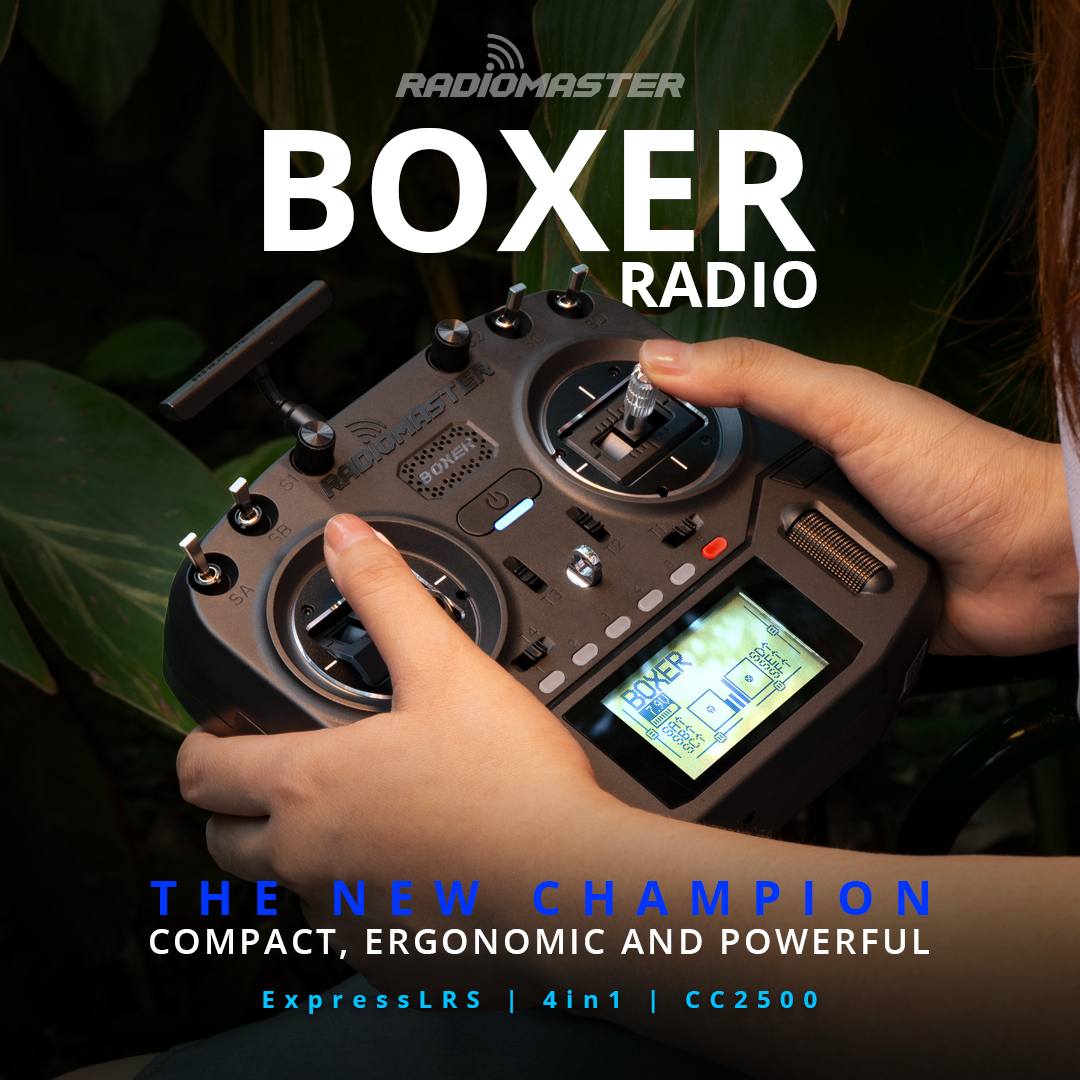 RadioMaster Boxer  2.4G 16ch H - Drone Gimbal Controller avis et prix