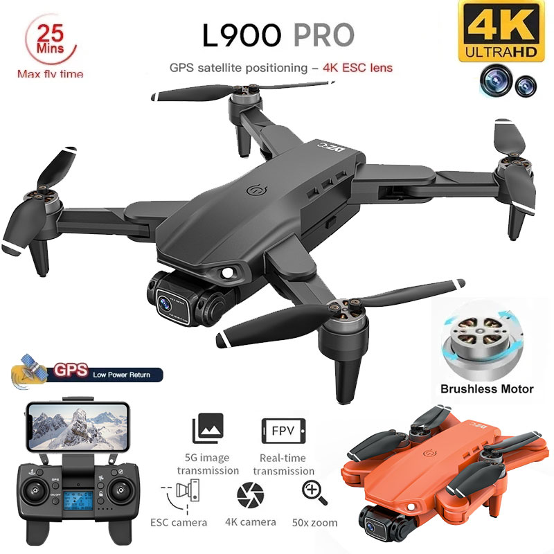 L900 Pro GPS Drone 4K Professi - Drone Gimbal Brushless avis et prix