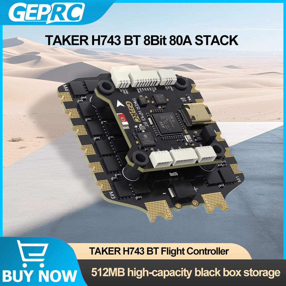 GEPRC TAKER H743 BT 8Bit 80A S - Drone Gimbal Controller avis et prix