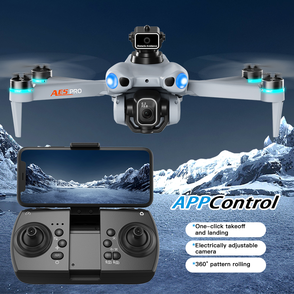2026 New AE5 Pro Drone 8K HD 4 - Drone Gimbal Mount avis et prix