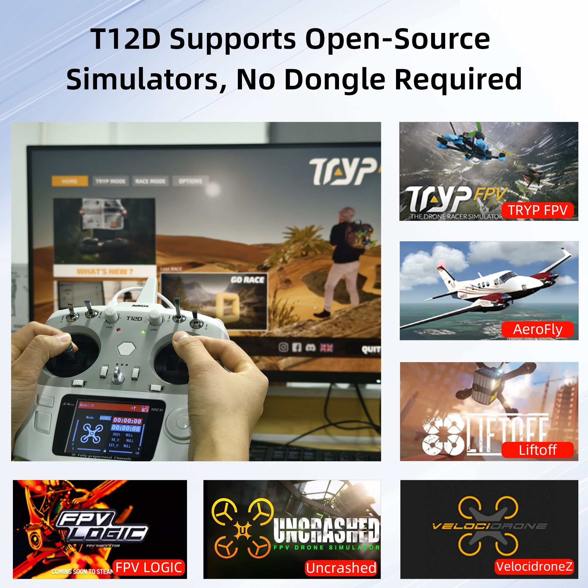 Radiolink T12D ELRS 12 Channel - Drone Gimbal Controller avis et prix