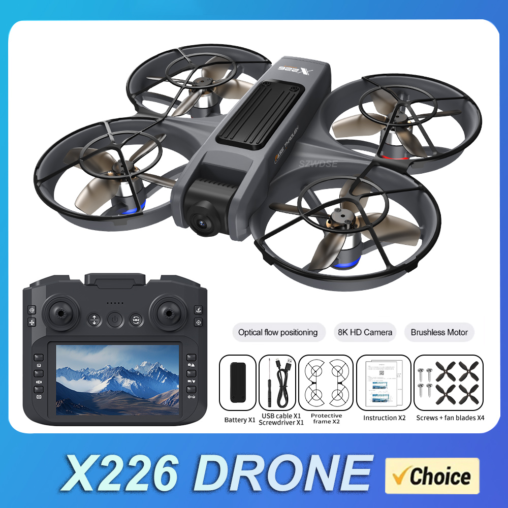 NEW X226 RC Drone 2.4G 5G WIFI - Drone Gimbal Brushless avis et prix