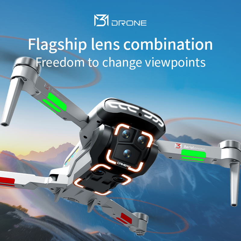 M3 Professional Drone 4K HD Ae - Drone Gimbal Brushless avis et prix