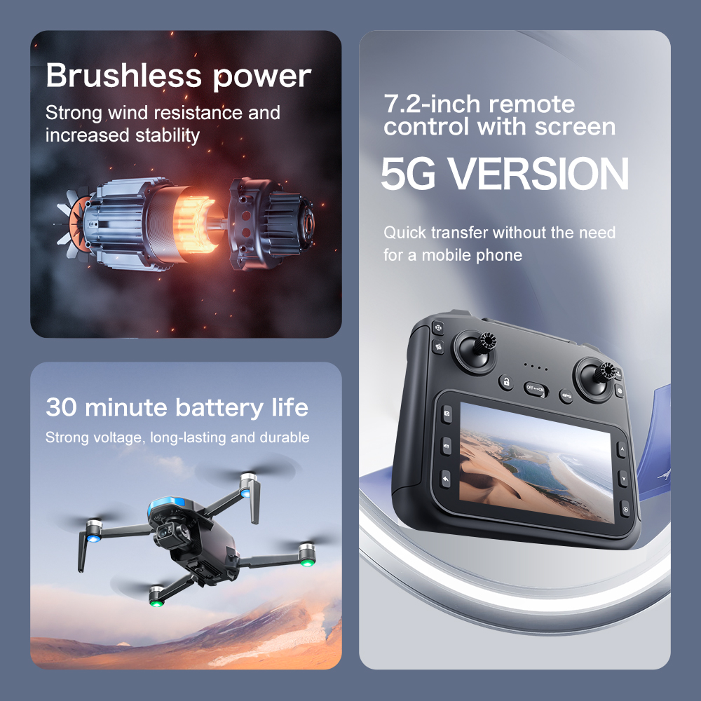 Lenovo GPS S-X1 Drone Three-ax - Drone Gimbal 3 Axis avis et prix