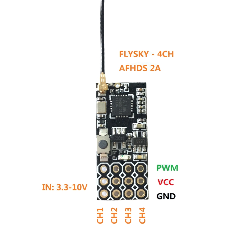 Flysky FS2A Mini Receiver 4CH  - Drone Gimbal Controller avis et prix