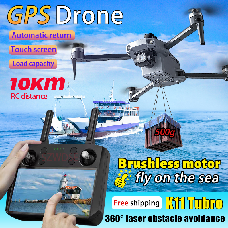K11 Tubro Dual Camera GPS Dron - Drone Gimbal Mount avis et prix
