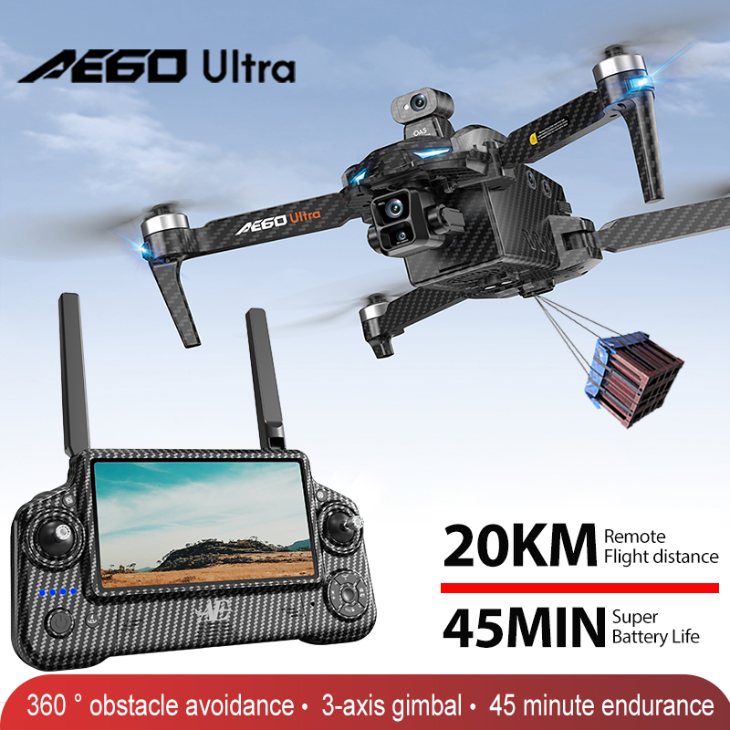 AE60 GPS Drone Professional 8K - Drone Gimbal Brushless avis et prix
