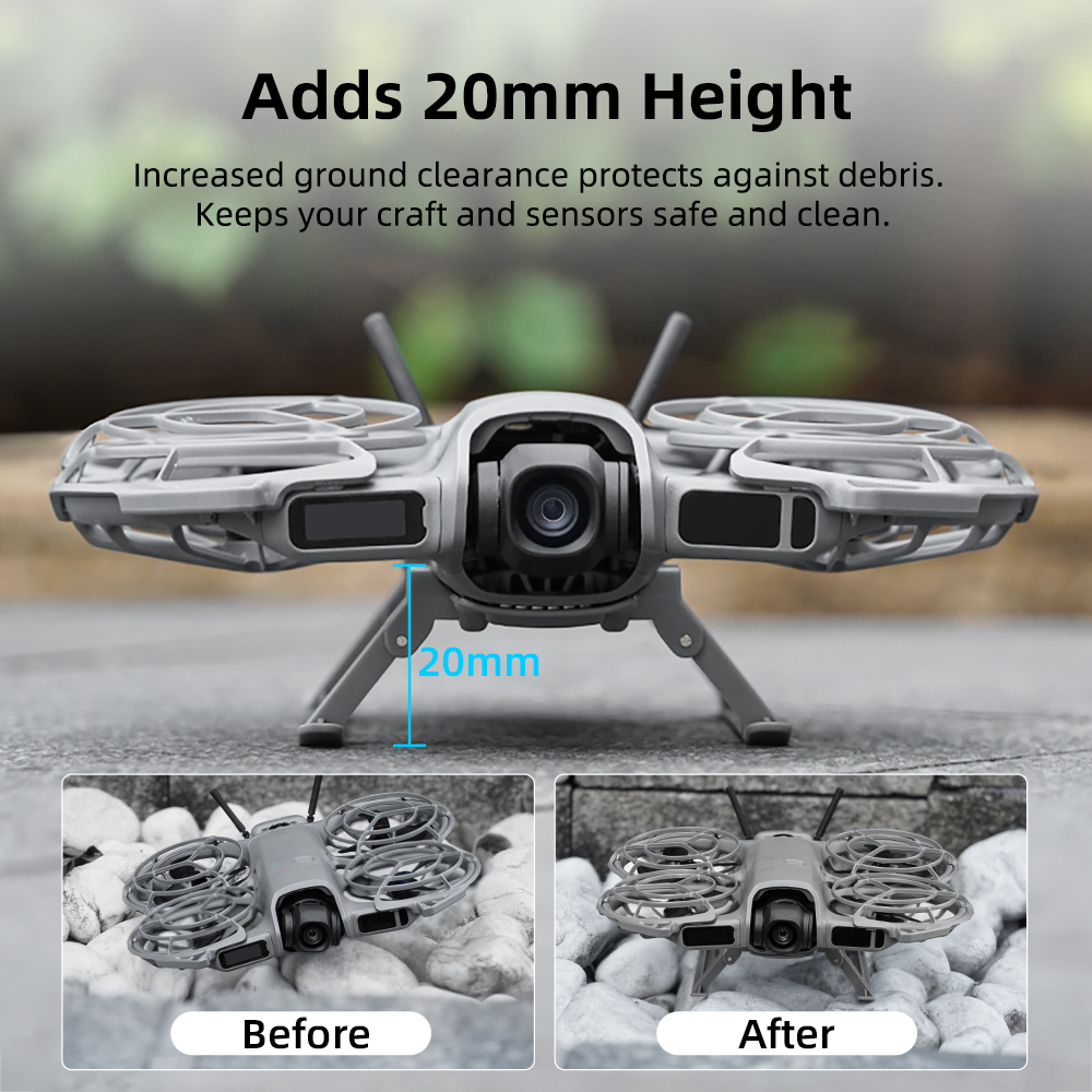BRDRC Folding Landing Gear for - Drone Gimbal Mount avis et prix