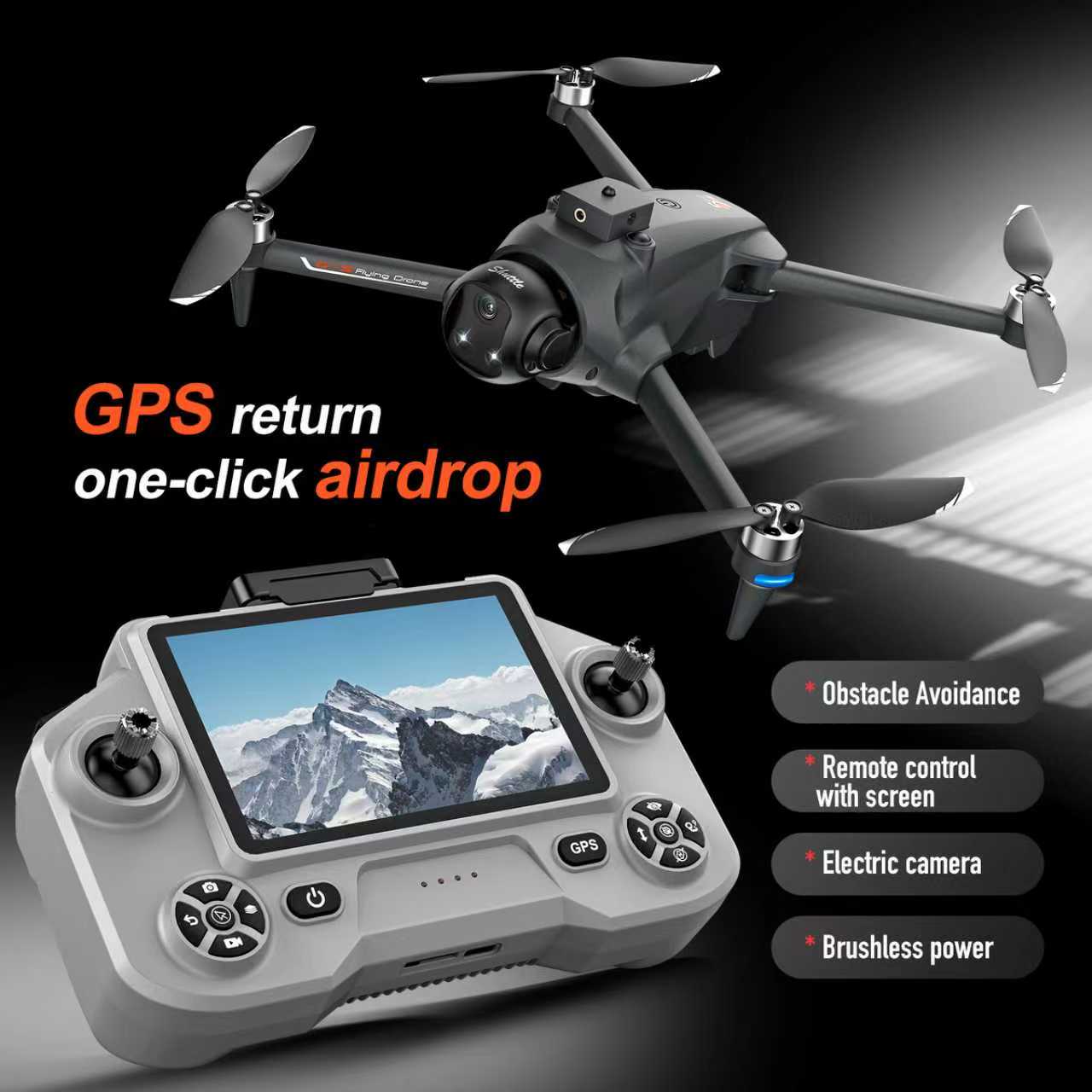 YL059 FPV GPS Quadcopter Drone - Drone Gimbal 2 Axis avis et prix